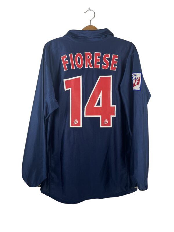 Maillot porté du PSG saison 2001/2002 par Fabrice Fiorese